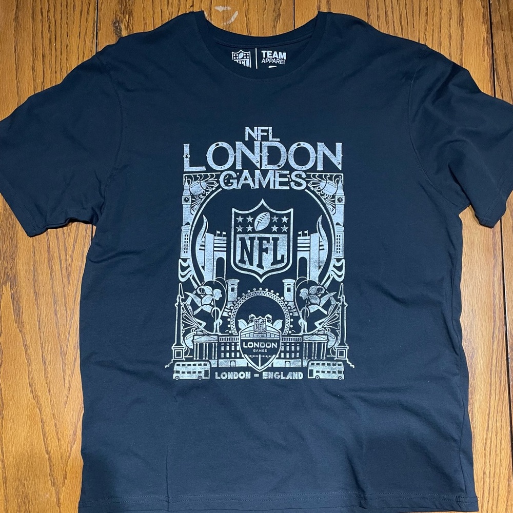 NFL London Games 2018 Tour T-Shirt - XL - New w/Tags
